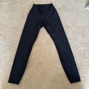 Alo Yoga Airlift Black High-Waisted Leggings